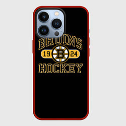 Чехол для iPhone 13 Pro Boston Bruins: Est.1924, цвет: 3D-красный