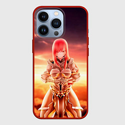 Чехол для iPhone 13 Pro Fairy Tail, цвет: 3D-красный