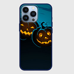 Чехол для iPhone 13 Pro Halloween3, цвет: 3D-тёмно-синий