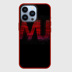 Чехол для iPhone 13 Pro Manchester United team, цвет: 3D-красный