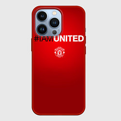 Чехол для iPhone 13 Pro I am United, цвет: 3D-красный