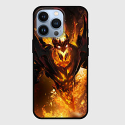 Чехол для iPhone 13 Pro Nevermore Hell, цвет: 3D-черный
