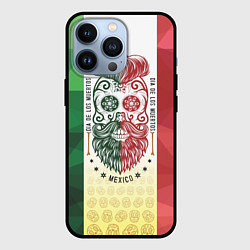 Чехол для iPhone 13 Pro Мексика, цвет: 3D-черный