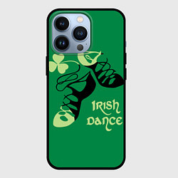 Чехол для iPhone 13 Pro Ireland, Irish dance, цвет: 3D-черный