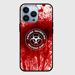 Чехол для iPhone 13 Pro Zombie Outbreak, цвет: 3D-черный