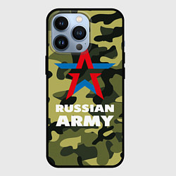 Чехол для iPhone 13 Pro Russian army, цвет: 3D-черный
