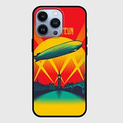 Чехол для iPhone 13 Pro Led Zeppelin: Hindenburg, цвет: 3D-черный
