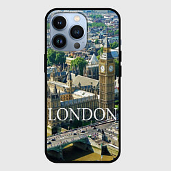 Чехол для iPhone 13 Pro Вестминстерское аббатство, цвет: 3D-черный