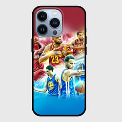 Чехол для iPhone 13 Pro Golden State Warriors, цвет: 3D-черный