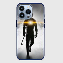 Чехол для iPhone 13 Pro Гордон Фримен, цвет: 3D-тёмно-синий
