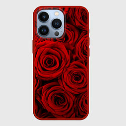 Чехол iPhone 13 Pro Красные розы