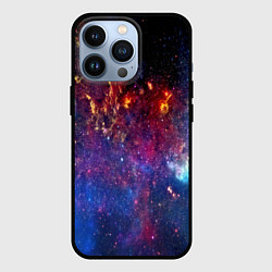 Чехол для iPhone 13 Pro Космос, цвет: 3D-черный