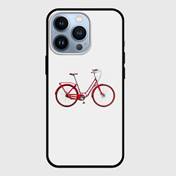 Чехол для iPhone 13 Pro Велосипед, цвет: 3D-черный