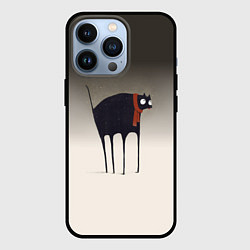 Чехол для iPhone 13 Pro Первый снег, цвет: 3D-черный