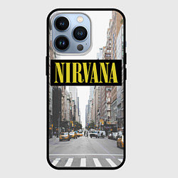 Чехол для iPhone 13 Pro Nirvana City, цвет: 3D-черный