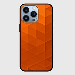 Чехол iPhone 13 Pro Orange abstraction