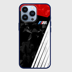 Чехол для iPhone 13 Pro BMW M: Poly Sport, цвет: 3D-тёмно-синий