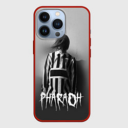 Чехол для iPhone 13 Pro Pharaoh: Black side, цвет: 3D-красный