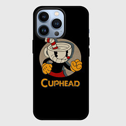 Чехол для iPhone 13 Pro Cuphead: Mugman, цвет: 3D-черный