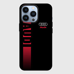 Чехол для iPhone 13 Pro Audi: Black Sport, цвет: 3D-черный