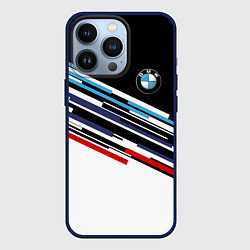 Чехол для iPhone 13 Pro BMW BRAND COLOR БМВ, цвет: 3D-тёмно-синий