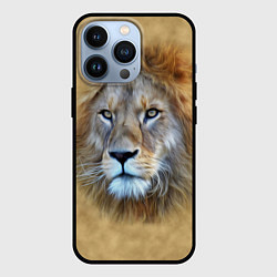Чехол для iPhone 13 Pro Песчаный лев, цвет: 3D-черный