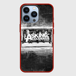 Чехол для iPhone 13 Pro Asking Alexandria, цвет: 3D-красный