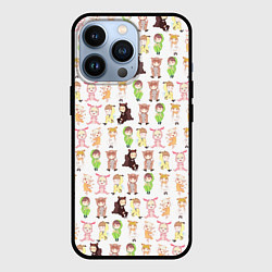 Чехол для iPhone 13 Pro MONSTA X 10, цвет: 3D-черный