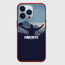 Чехол для iPhone 13 Pro Far Cry 5: Ave Joseph, цвет: 3D-красный