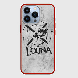 Чехол для iPhone 13 Pro Louna: Сделай громче, цвет: 3D-красный