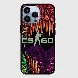 Чехол для iPhone 13 Pro CS:GO: Mouth of the beast, цвет: 3D-черный