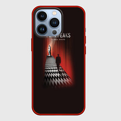 Чехол для iPhone 13 Pro Twin Peaks: Firewalk with me, цвет: 3D-красный