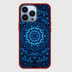 Чехол для iPhone 13 Pro Космическая мандала, цвет: 3D-красный