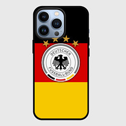 Чехол для iPhone 13 Pro Немецкий футбол, цвет: 3D-черный