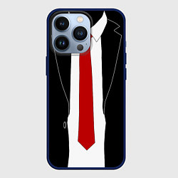 Чехол для iPhone 13 Pro Hitman 47, цвет: 3D-тёмно-синий