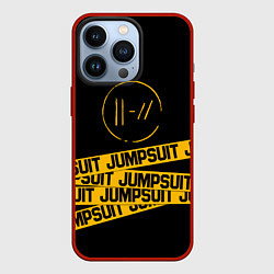 Чехол для iPhone 13 Pro Twenty One Pilots: Jumpsuit, цвет: 3D-красный