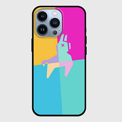 Чехол для iPhone 13 Pro Fortnite Llama, цвет: 3D-черный