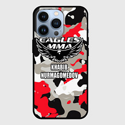 Чехол iPhone 13 Pro Khabib Nurmagomedov: Red Camo