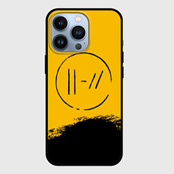 Чехол iPhone 13 Pro 21 Pilots: Yellow Logo