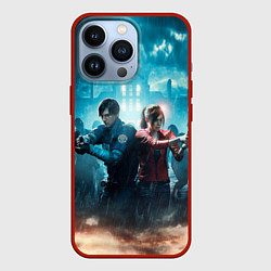 Чехол для iPhone 13 Pro Resident Evil 2, цвет: 3D-красный
