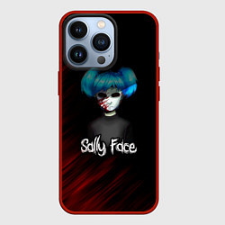Чехол iPhone 13 Pro Sally Face окровавленное лицо