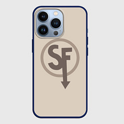 Чехол для iPhone 13 Pro SANITYS FALL, цвет: 3D-тёмно-синий