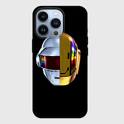 Чехол для iPhone 13 Pro Daft Punk: Smile Helmet, цвет: 3D-черный