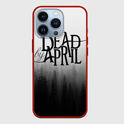 Чехол для iPhone 13 Pro Dead by April, цвет: 3D-красный