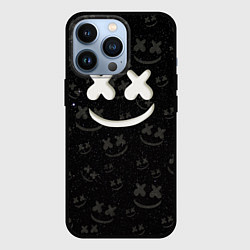 Чехол iPhone 13 Pro Marshmello Cosmos pattern