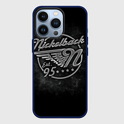 Чехол для iPhone 13 Pro Nickelback Est. 1995, цвет: 3D-тёмно-синий