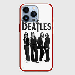 Чехол для iPhone 13 Pro The Beatles: White Side, цвет: 3D-красный