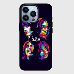 Чехол iPhone 13 Pro The Beatles: Art Faces