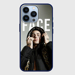 Чехол для iPhone 13 Pro FACE: Slime, цвет: 3D-тёмно-синий