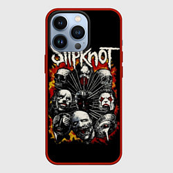 Чехол iPhone 13 Pro Slipknot: Faces